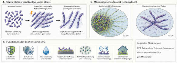 Biofilm-EPS-Streamers